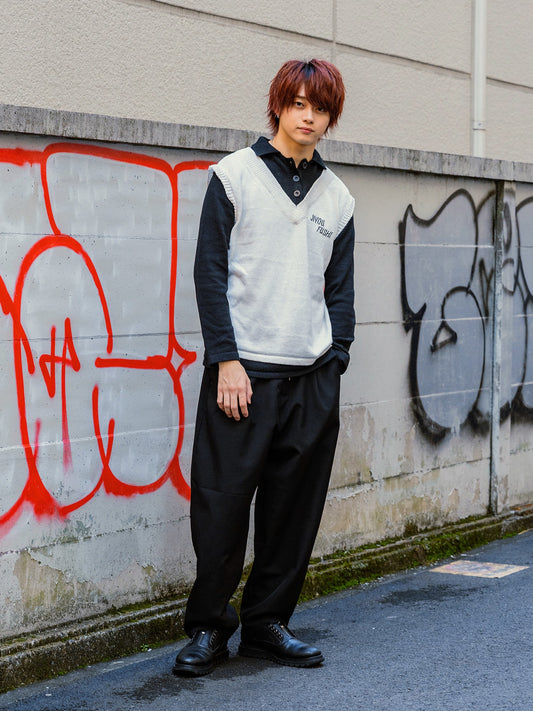 フェイクツーピースニット SPA04006