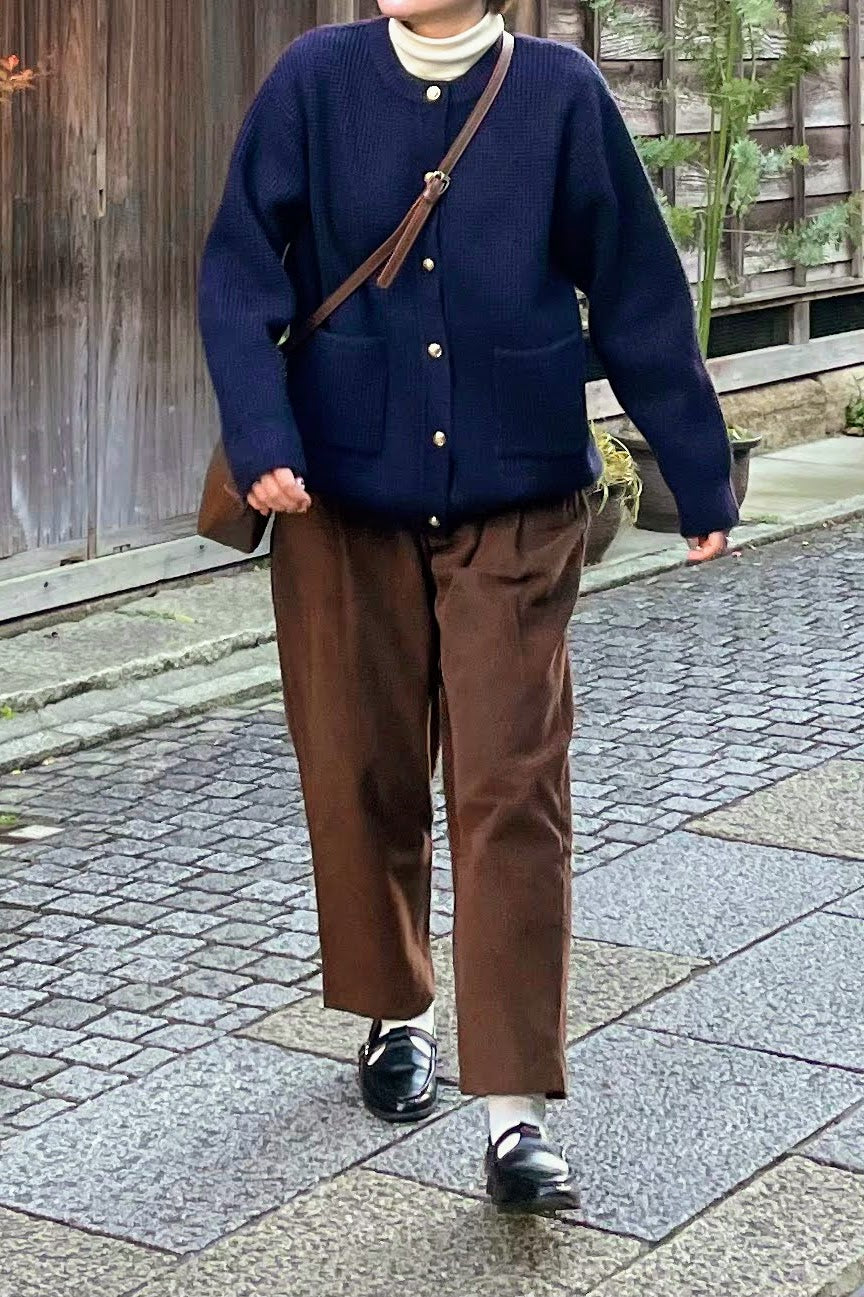 ワッフルカーディガン CPA21014