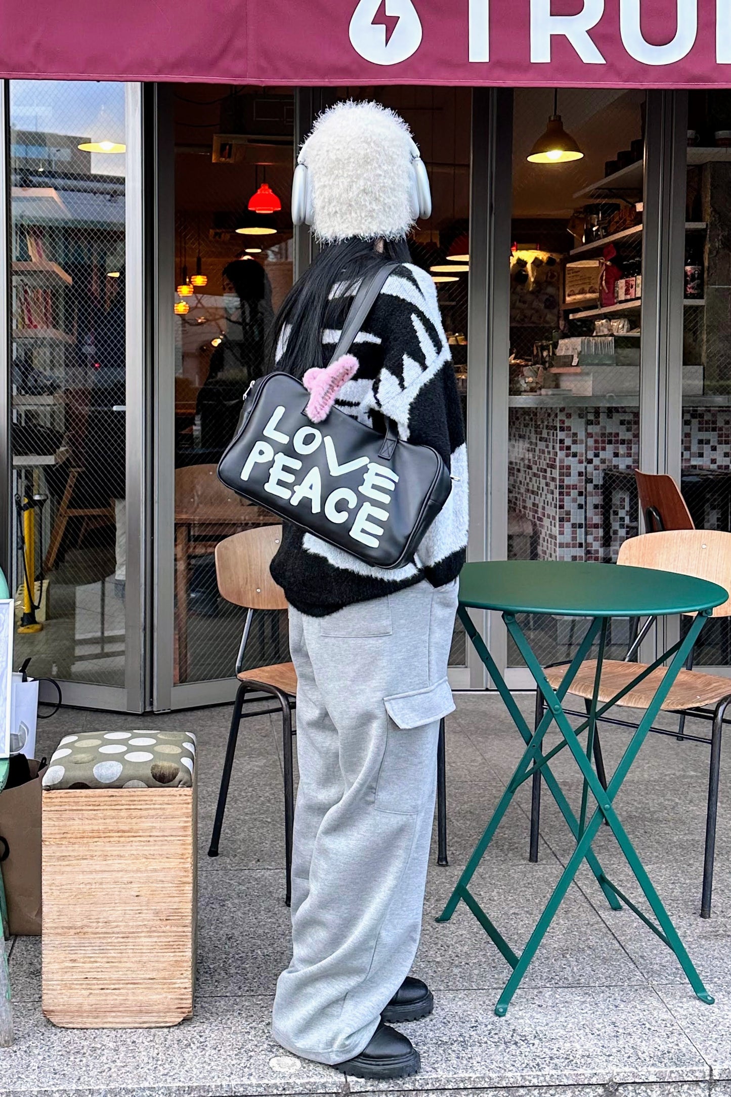 ゼブラロングニット DPB43044