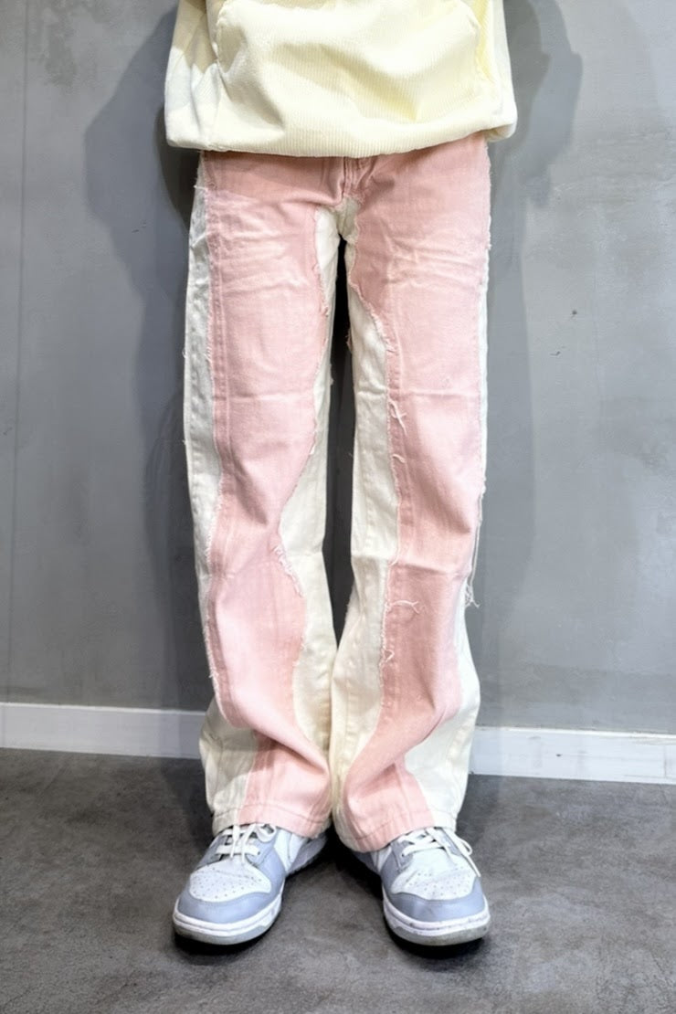 2トーンピンクデザインパンツ DPB51014