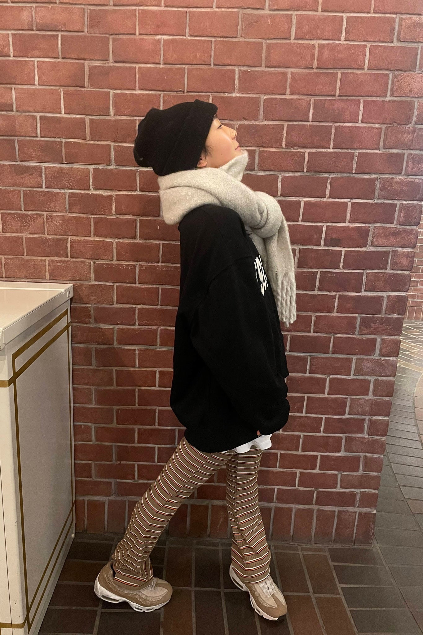 BIGカレッジロゴスウェット DPA03131