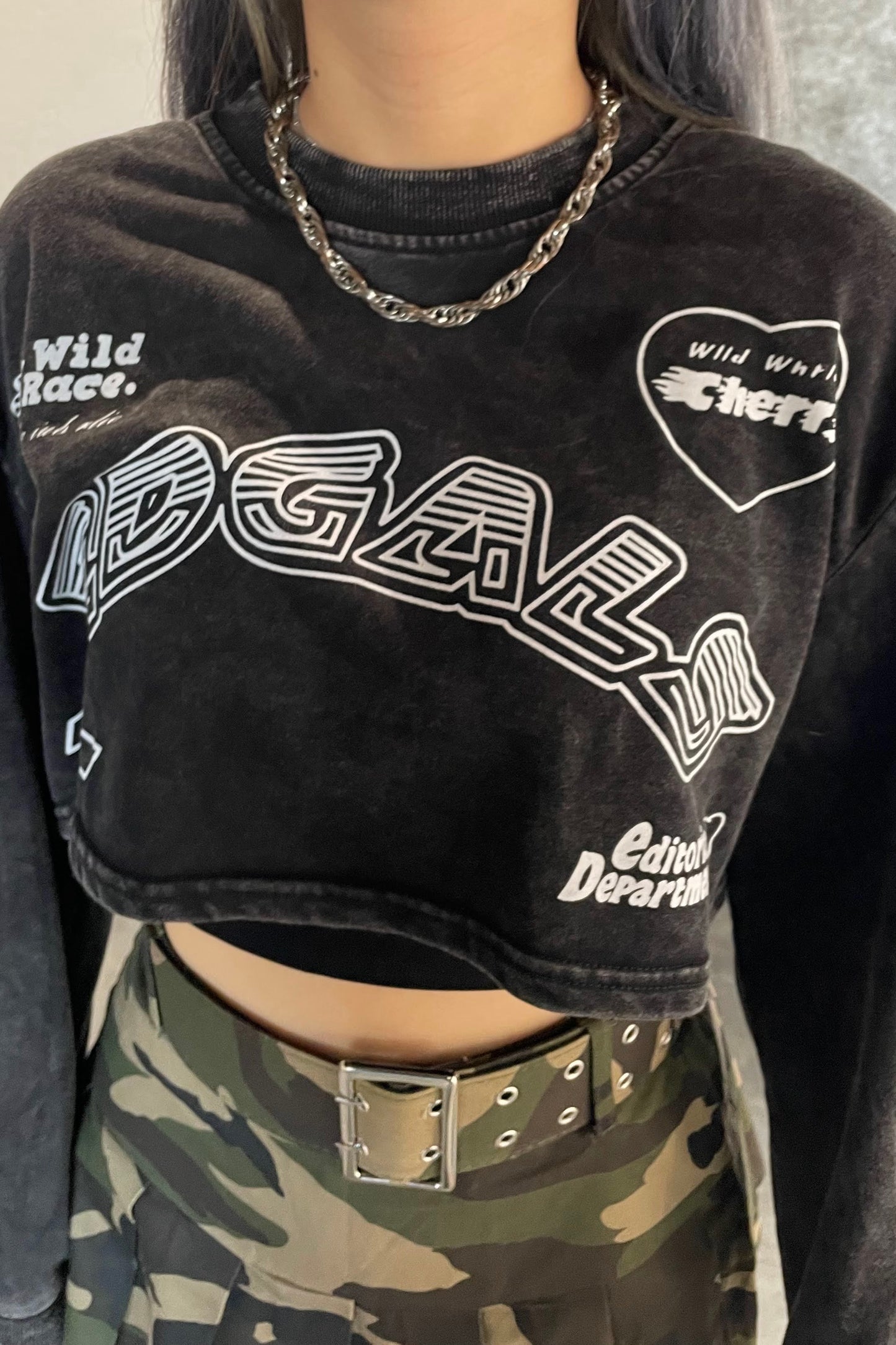 クロップドロゴTシャツ DPB39002