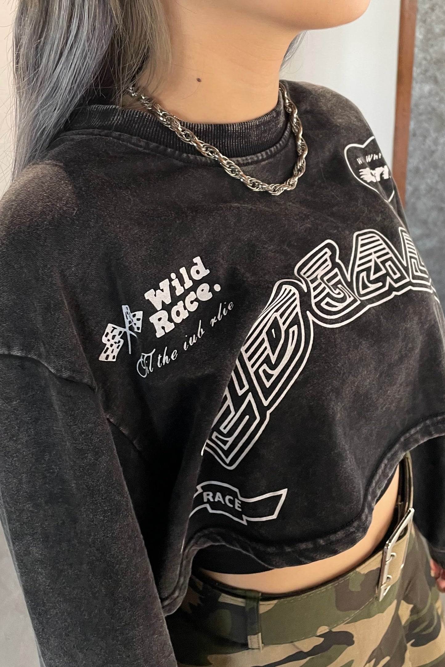 クロップドロゴTシャツ DPB39002