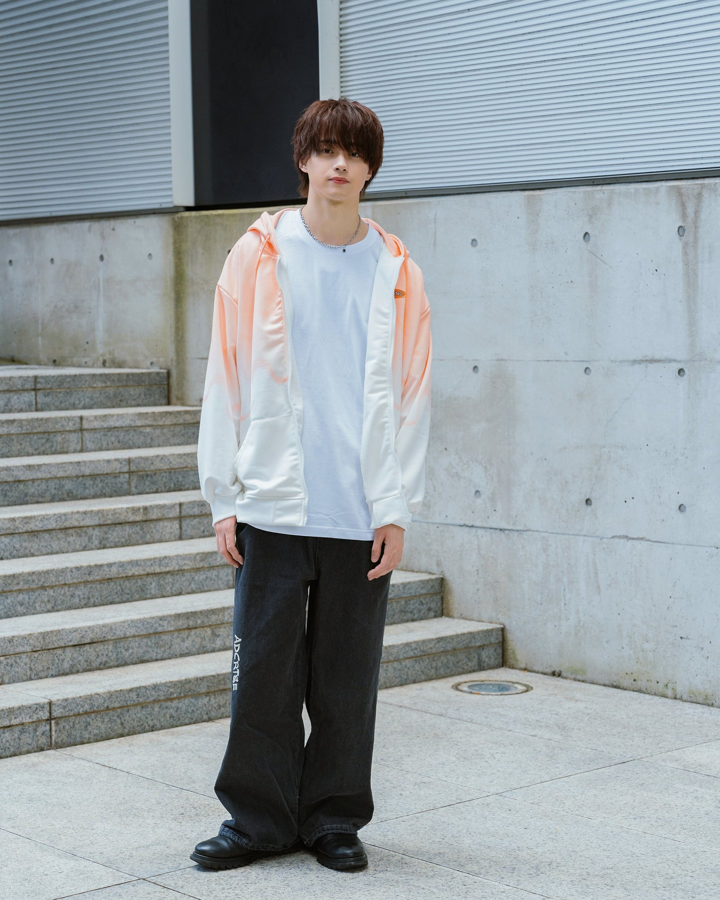 グラデーションビビットパーカー SPA04017