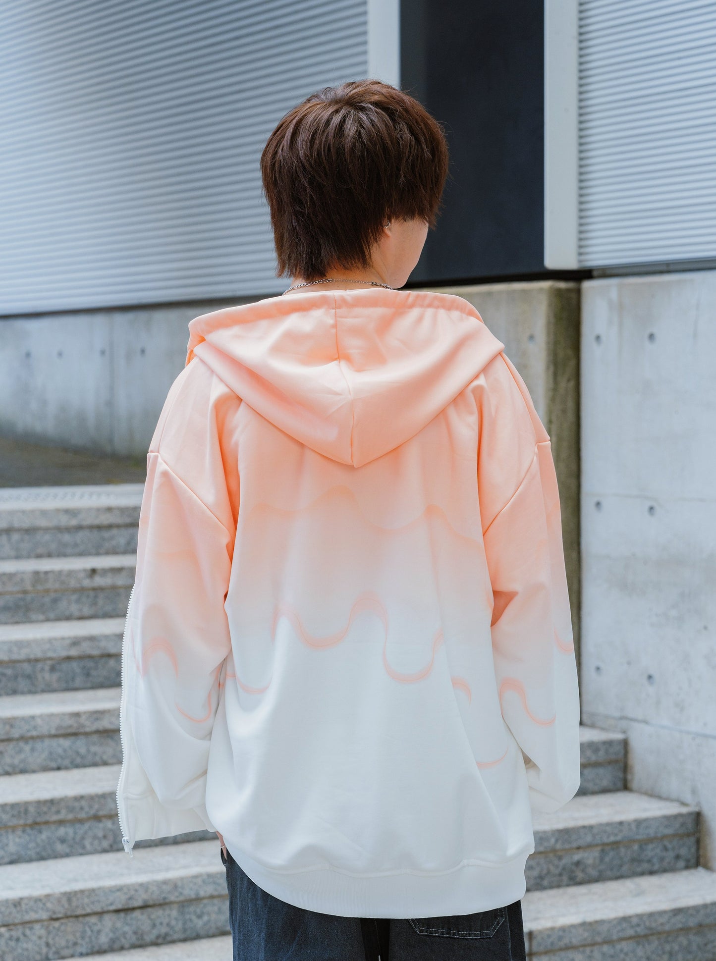 グラデーションビビットパーカー SPA04017