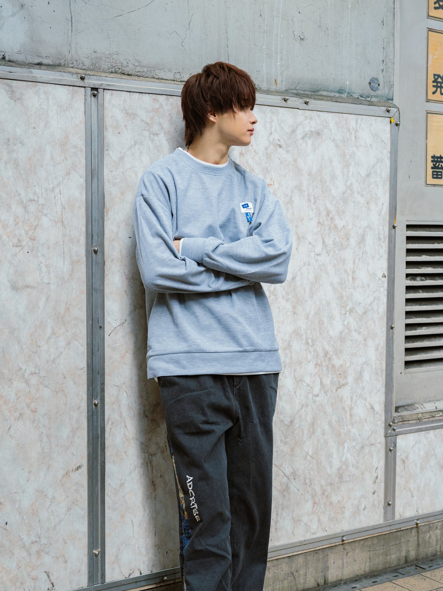 ロゴワッフルトップス SPA04019