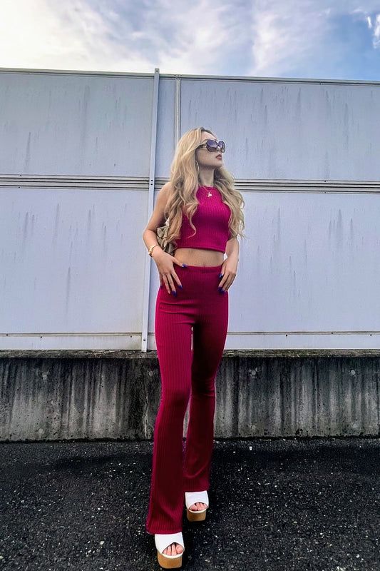 ワントーンフレアセットアップ DPA44067