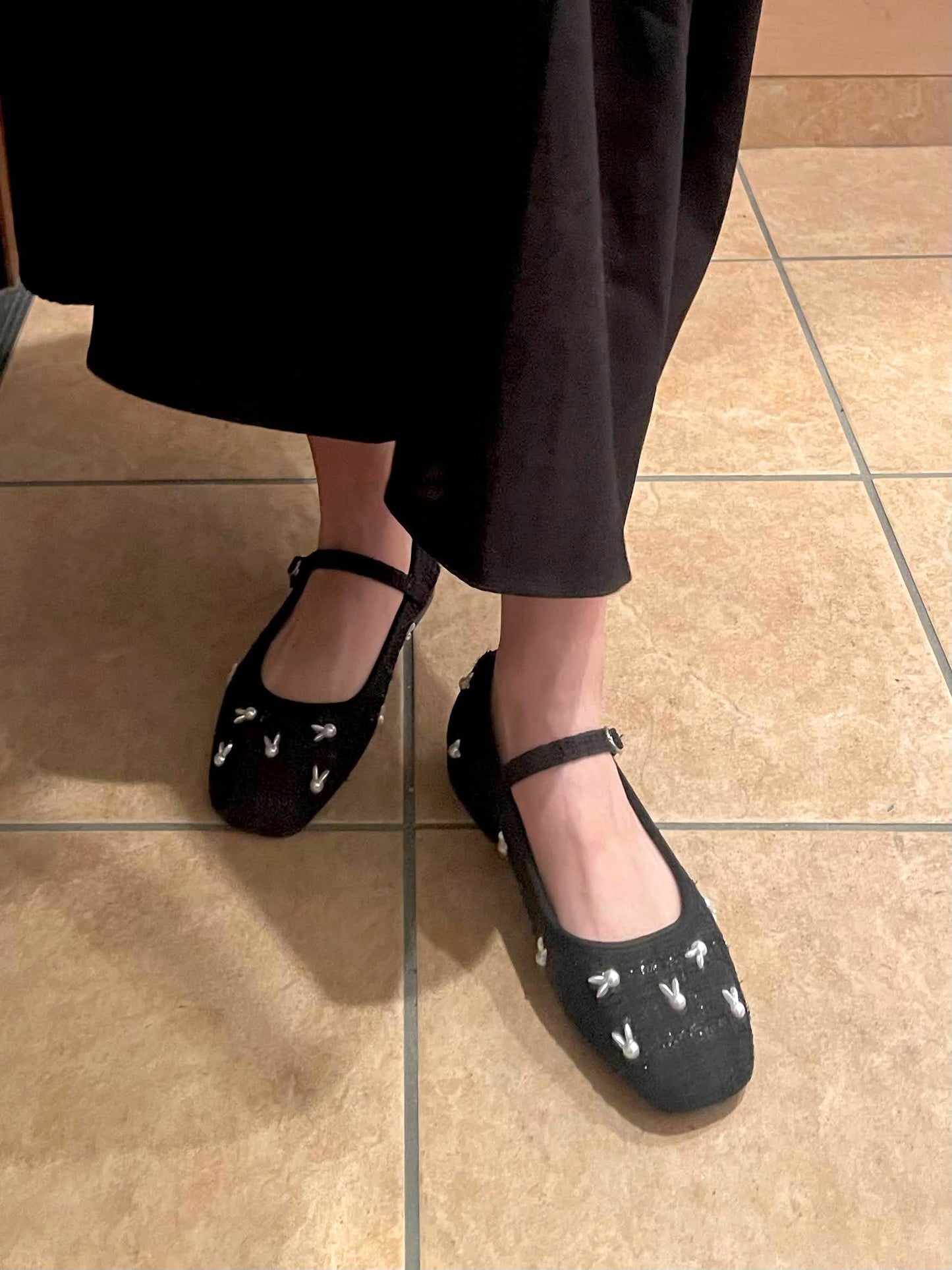 バニーパールパンプス CPA03090