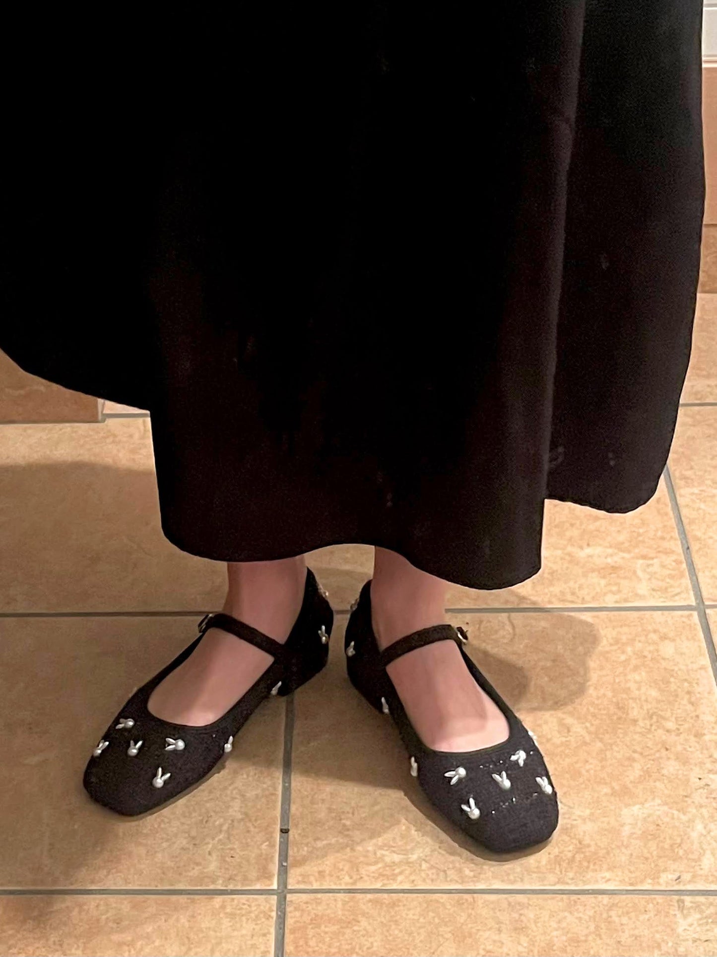 バニーパールパンプス CPA03090