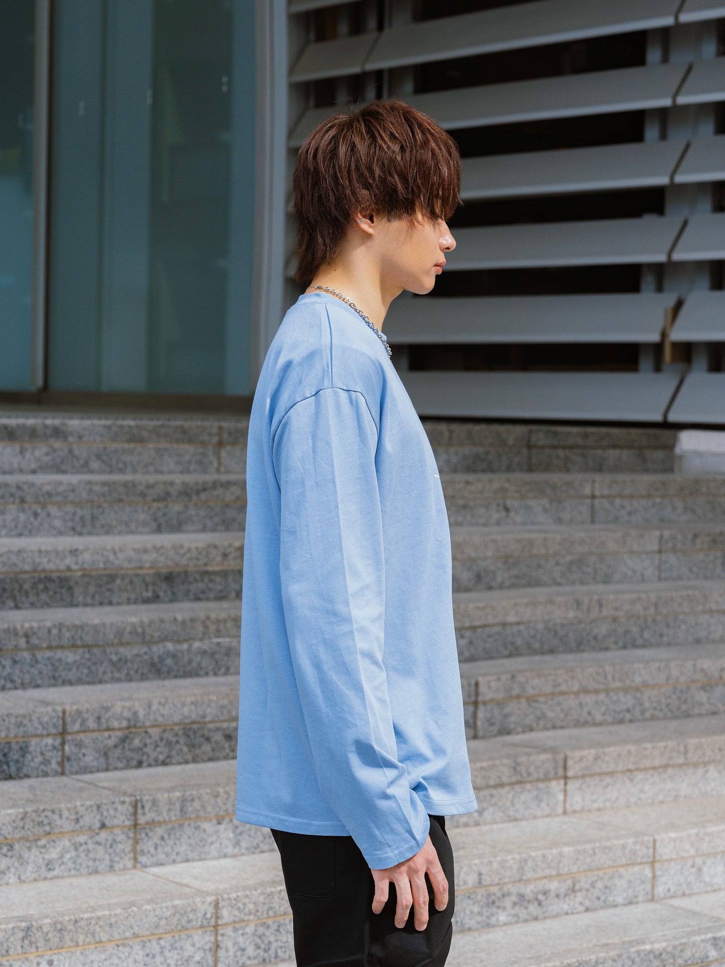 ハートプリントロングTシャツ SPA04018