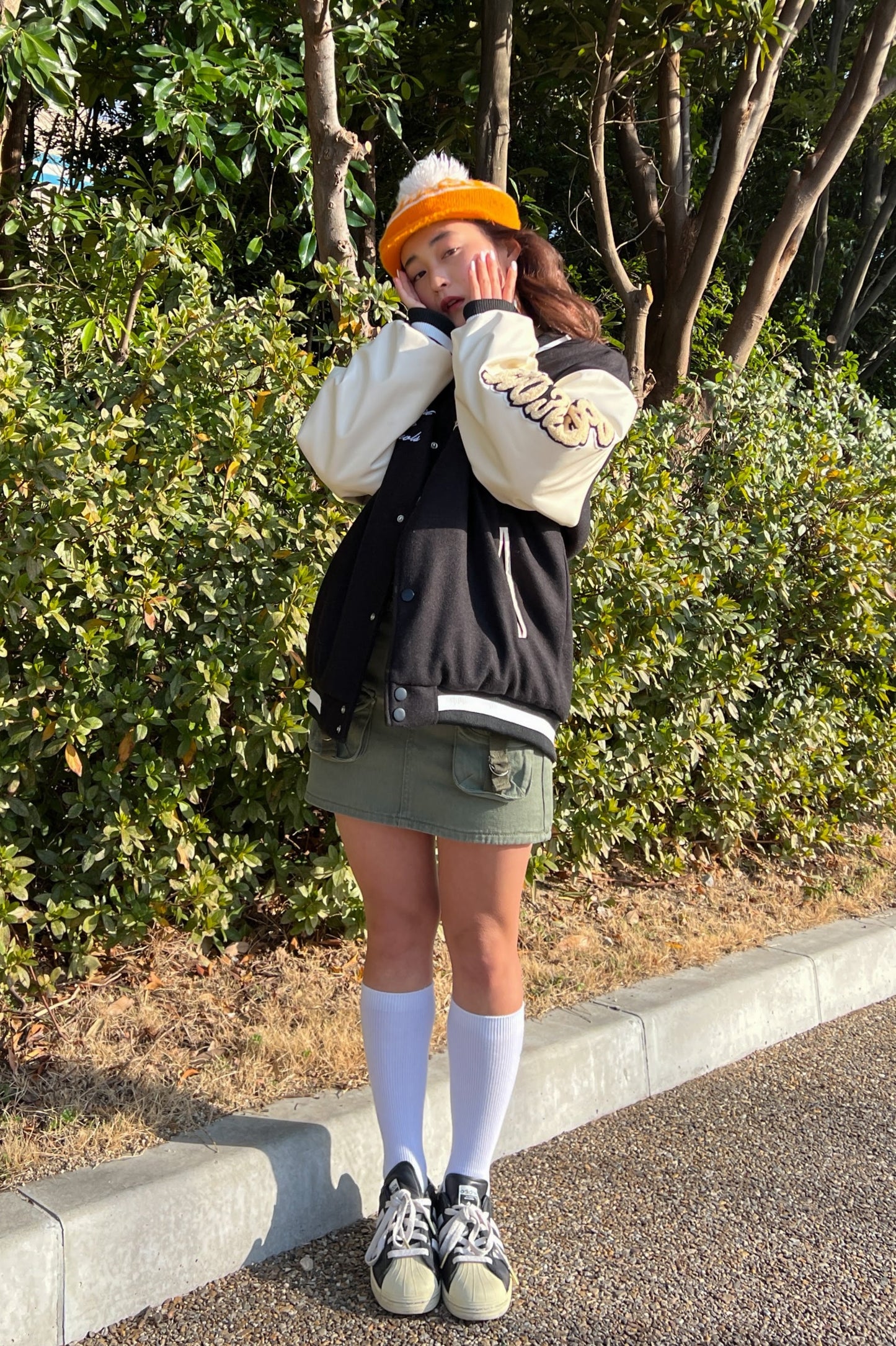 2ポケットカジュアルデニムスカート DPA14110