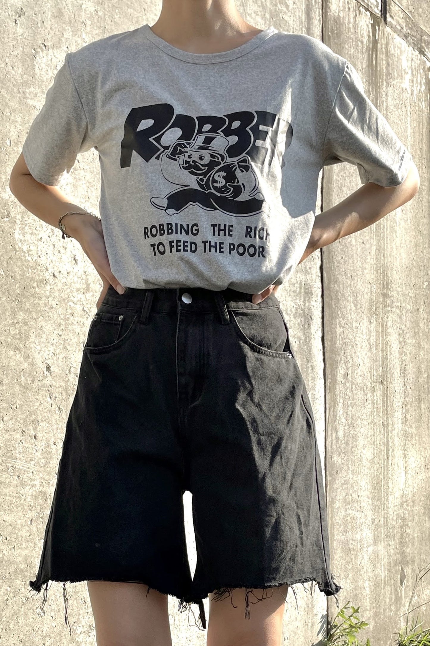 ROBBERロゴTシャツ DPA96025