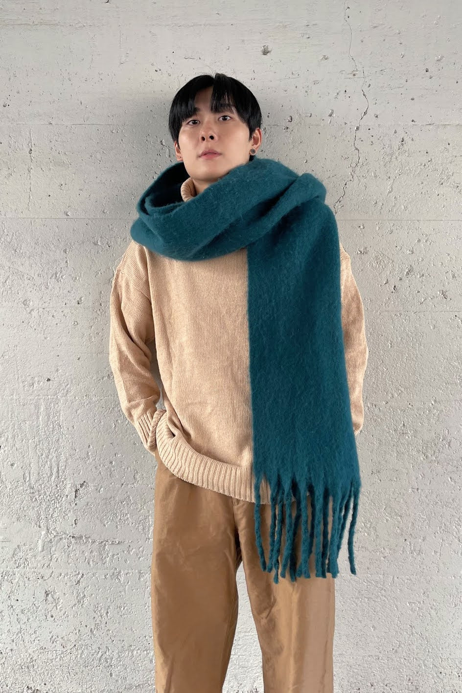 ビックモヘアマフラー SPA02044