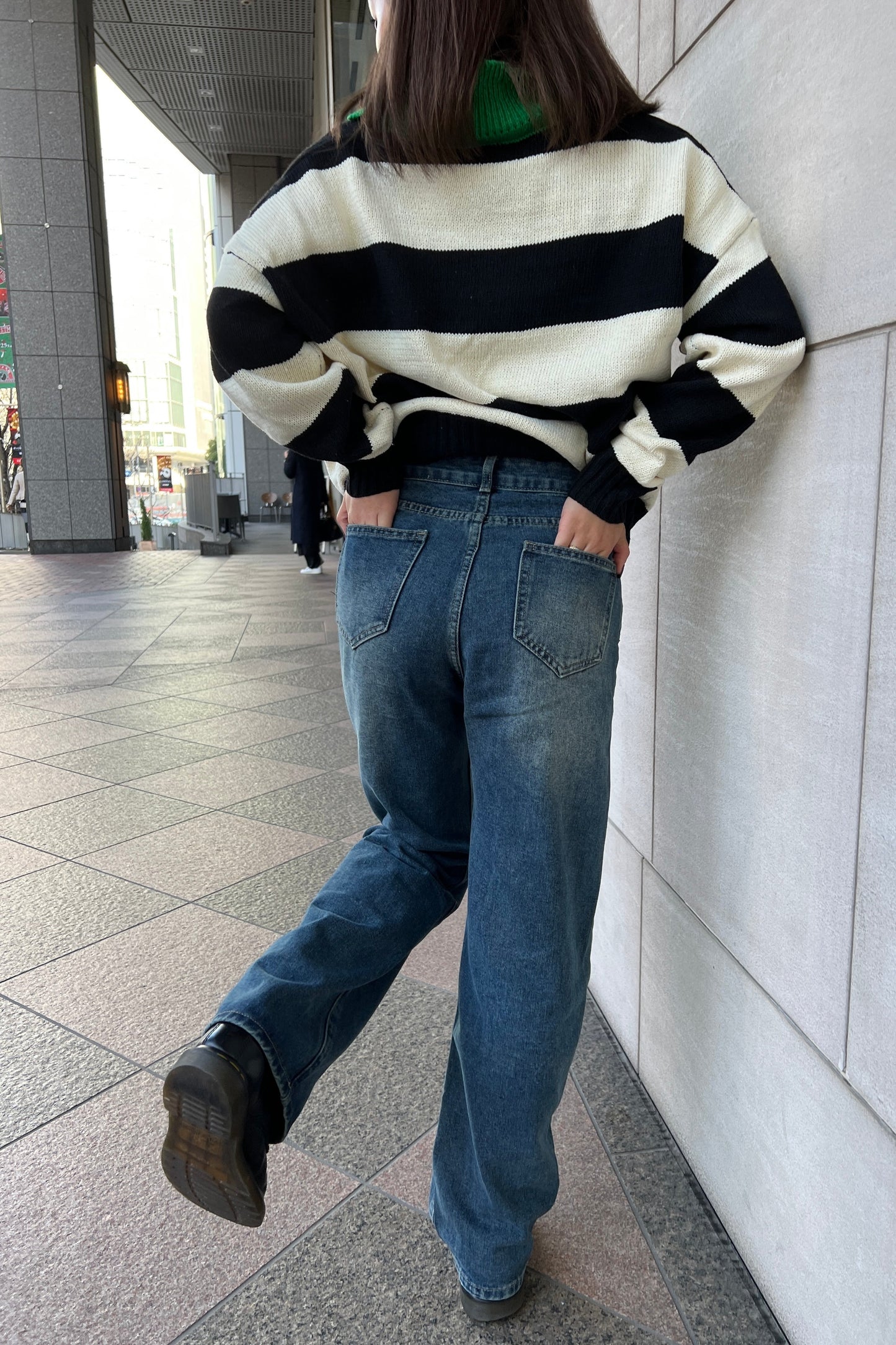 ビンテージライクデニムパンツ DPA14055