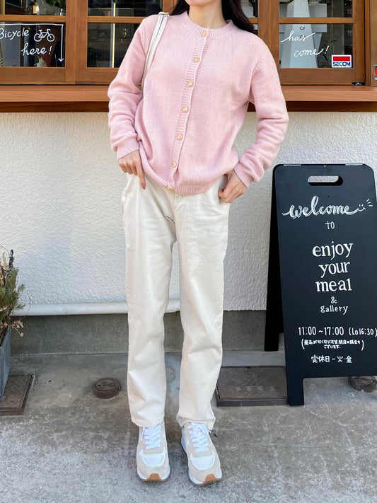 ハートボタンカーディガン CPA20030