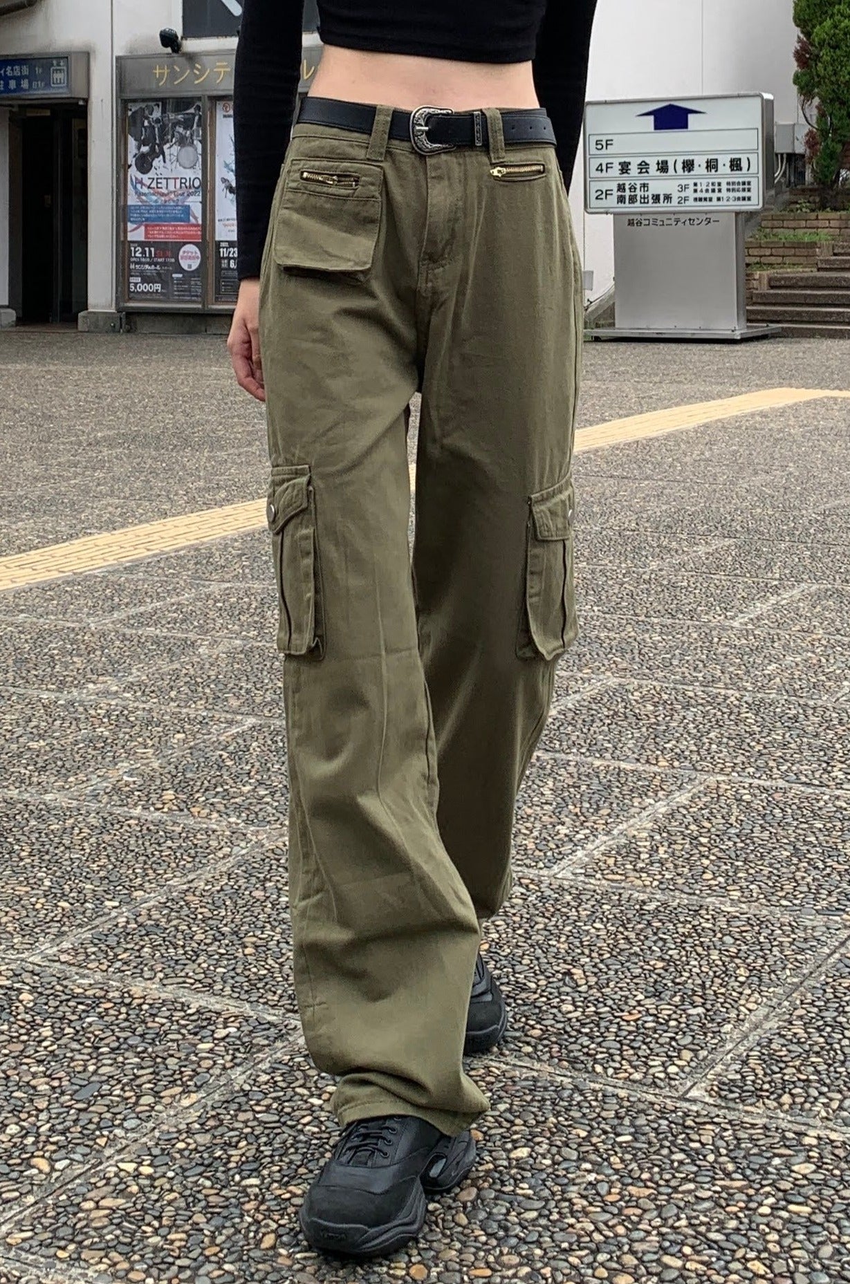 ワイドカーゴパンツ DPA76055