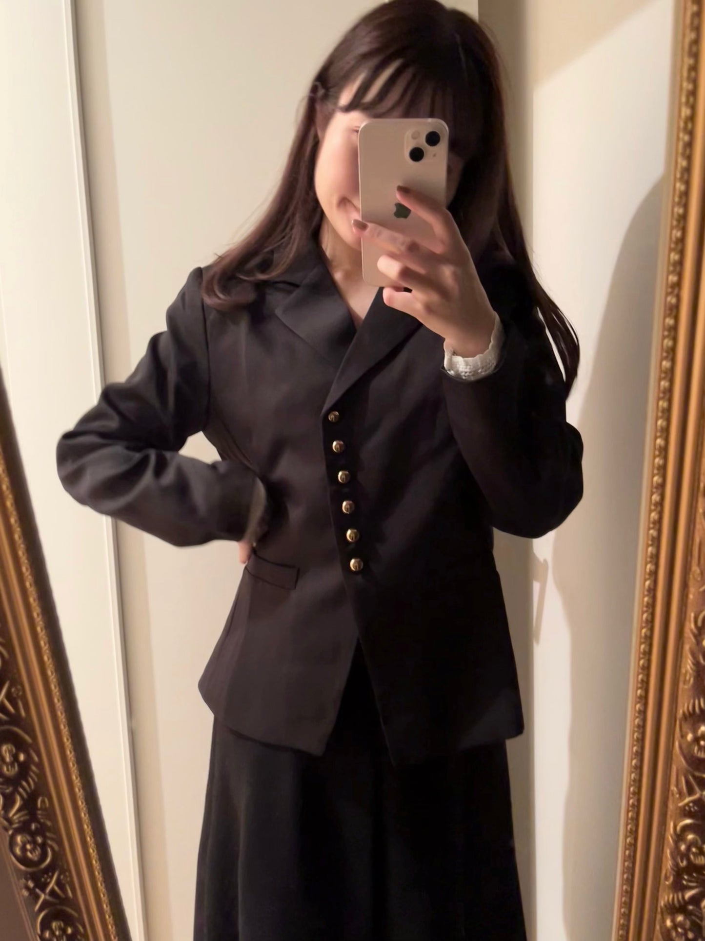 ゴールドボタンテーラードジャケット CPA03013