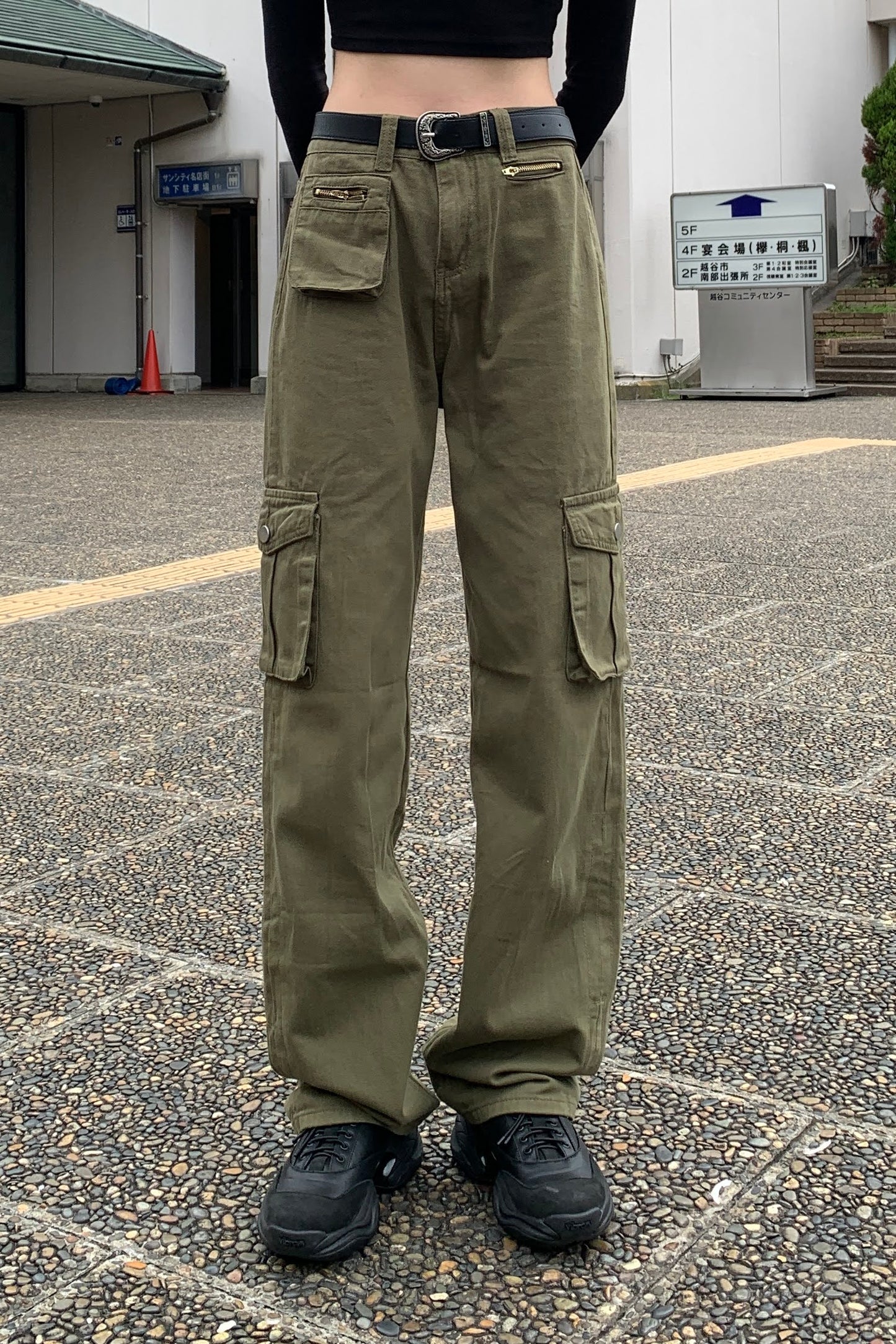 ワイドカーゴパンツ DPA76055