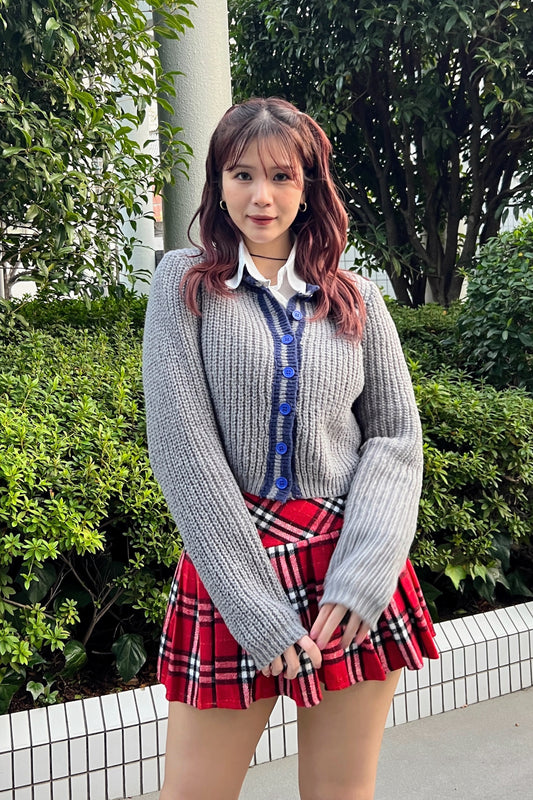 チェック柄テニススカート DPA69094