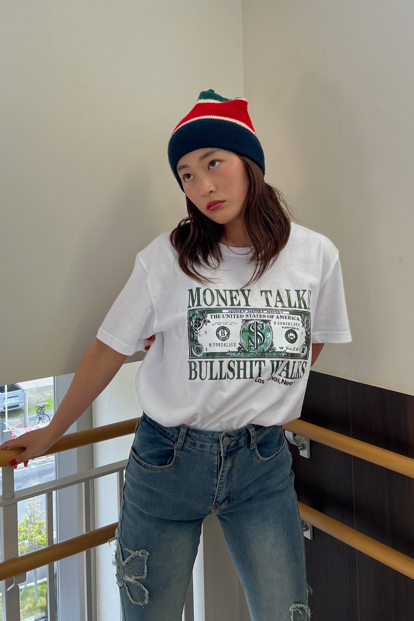 MoneyロゴTシャツ DPA14154