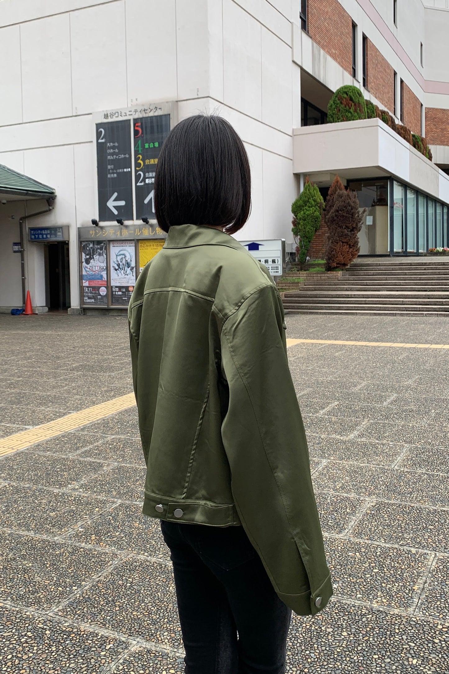 カーキショートジャケット DPA76050