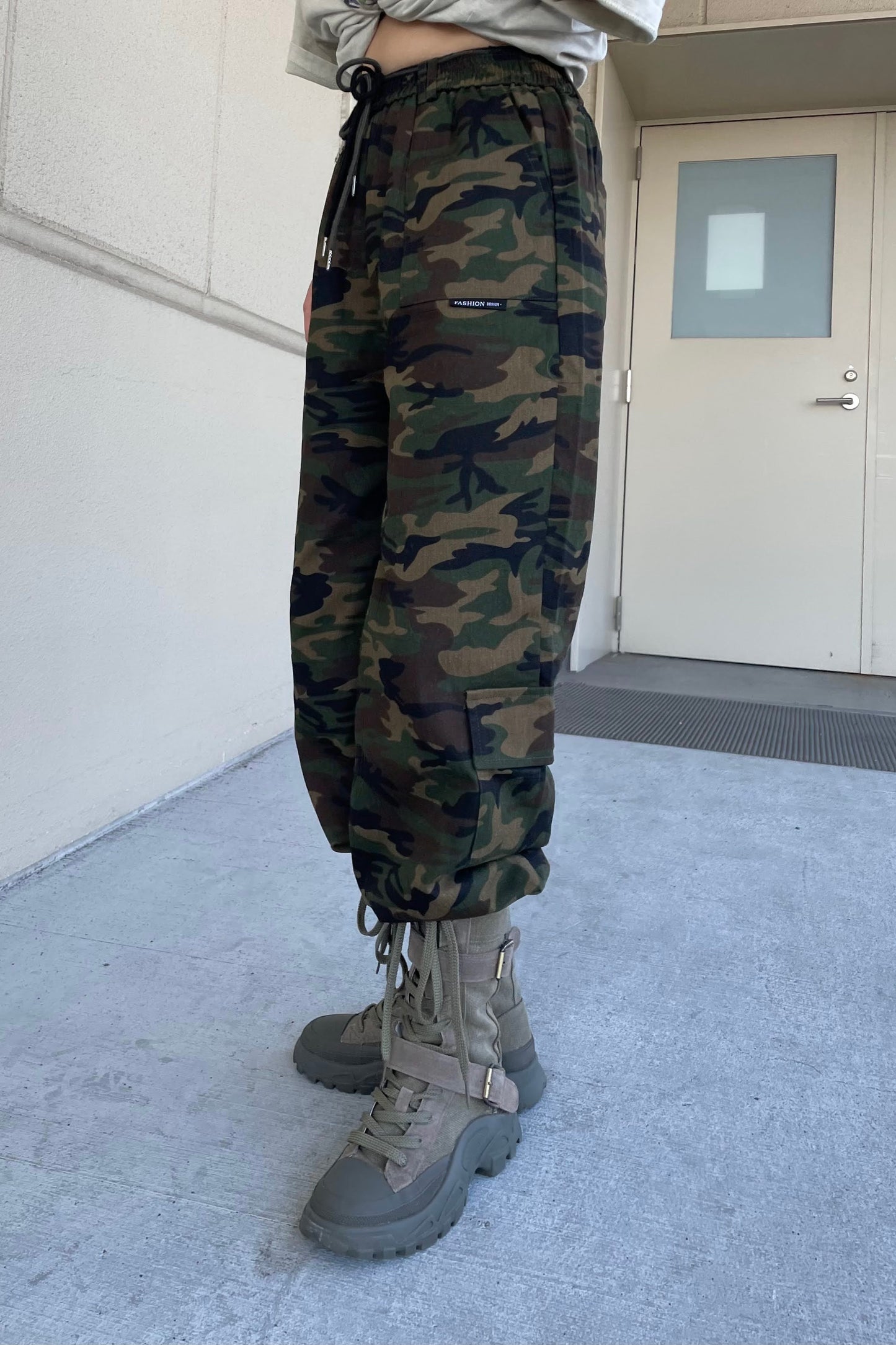 カモフラワイドパンツ DPB39011
