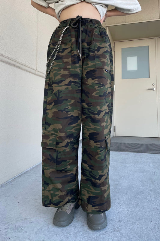 カモフラワイドパンツ DPB39011