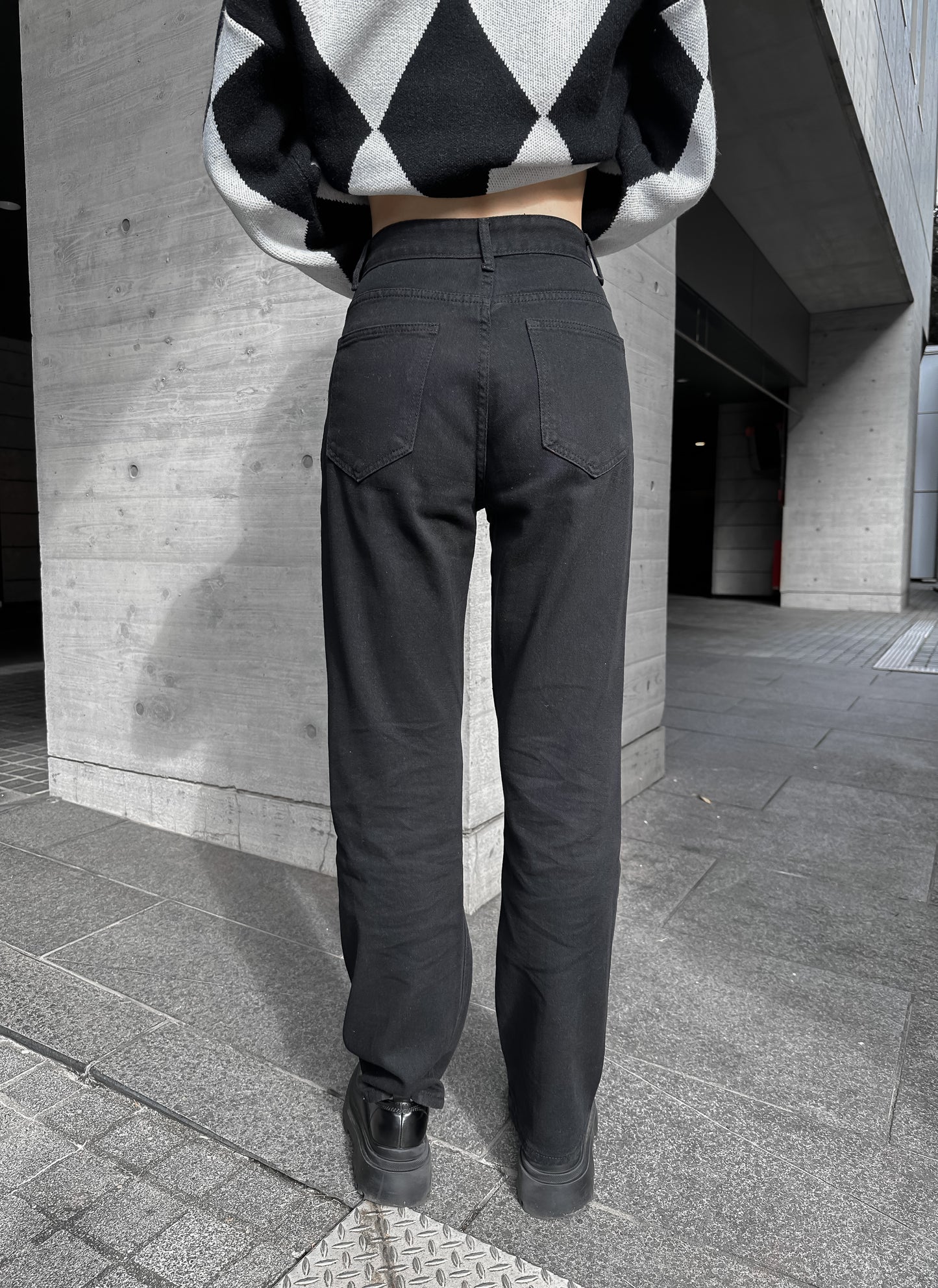 ローライズジップデニムパンツ DPB44007