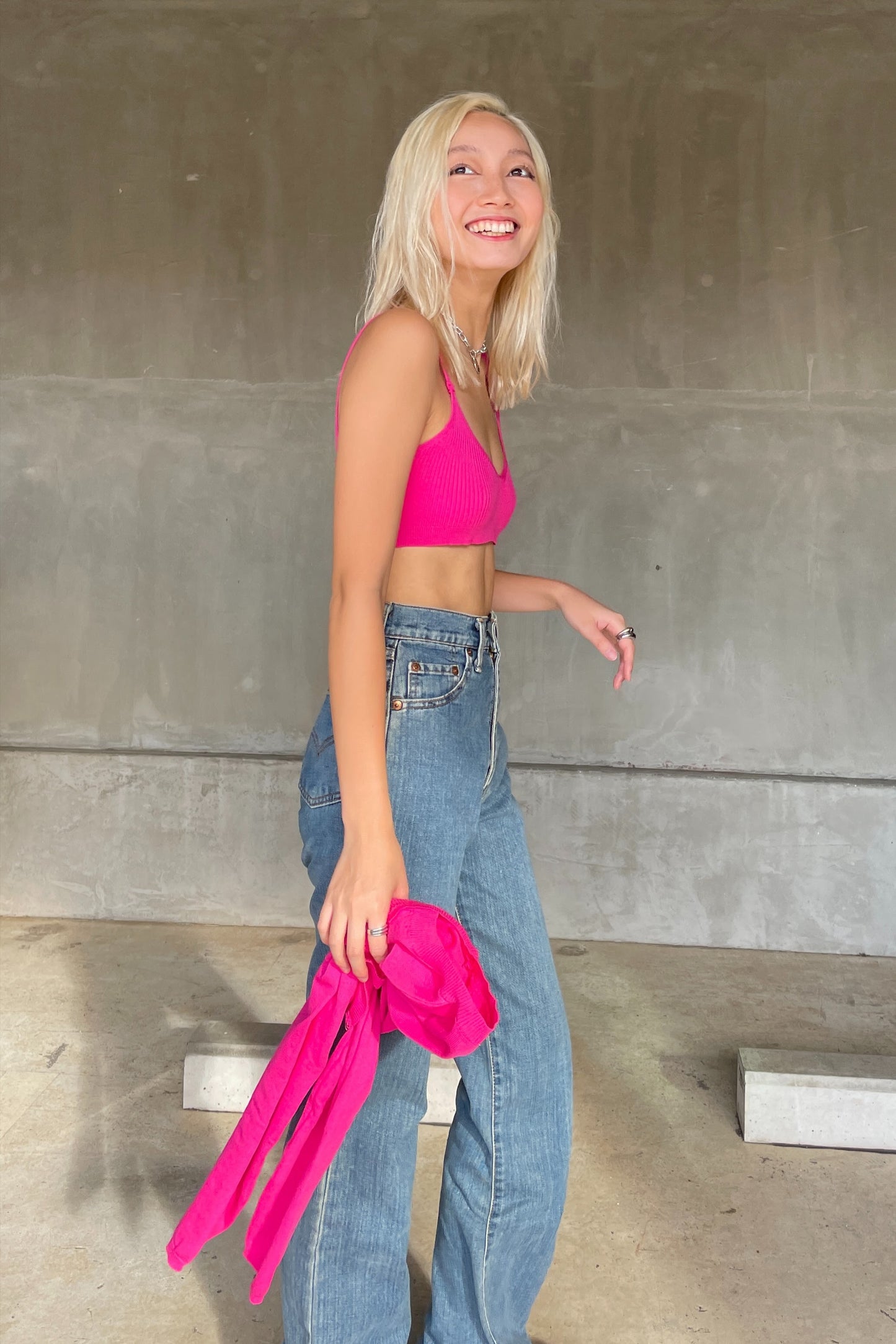 クロップカーディガンセットアップ DPA17095