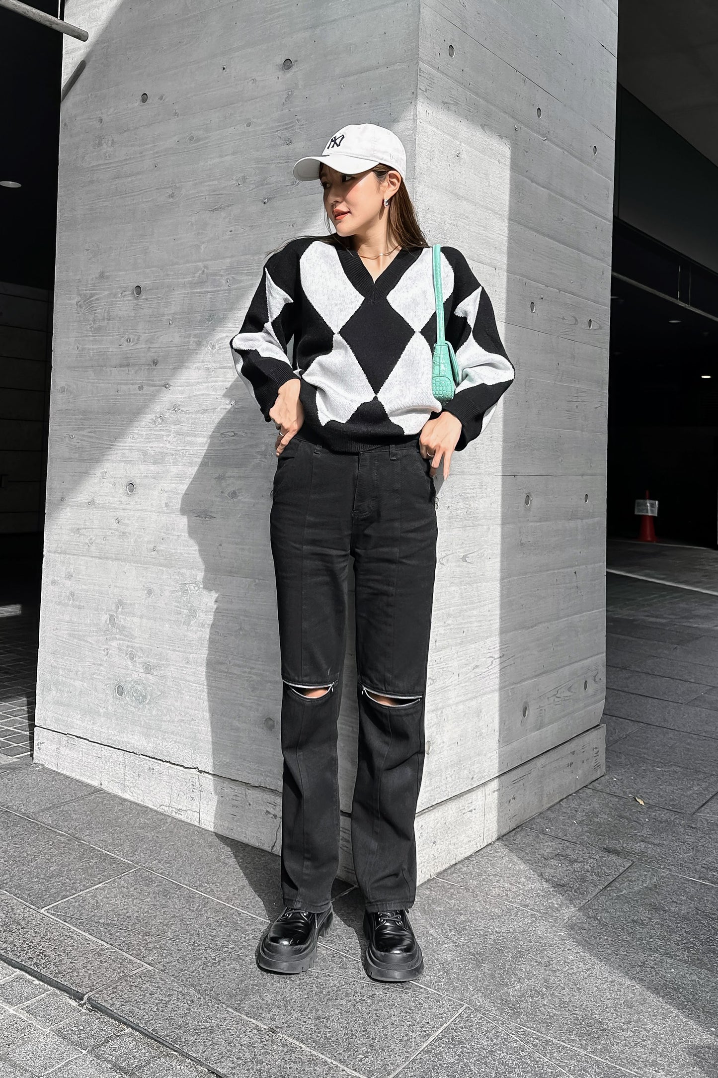 ローライズジップデニムパンツ DPB44007