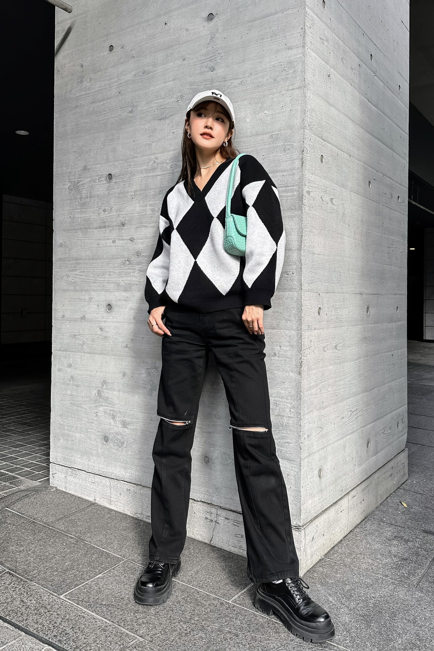 ローライズジップデニムパンツ DPB44007