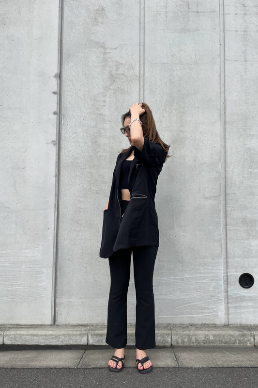 ジッパー付きテーラードジャケット DPA30042