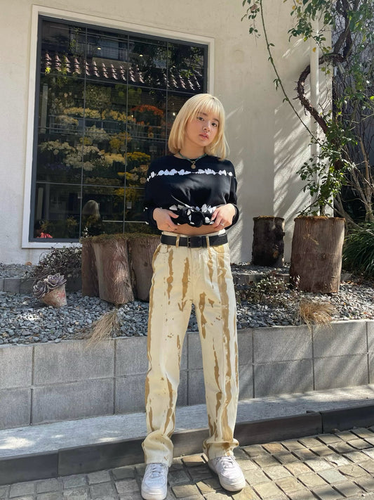 タイダイデニムパンツ DPB19110