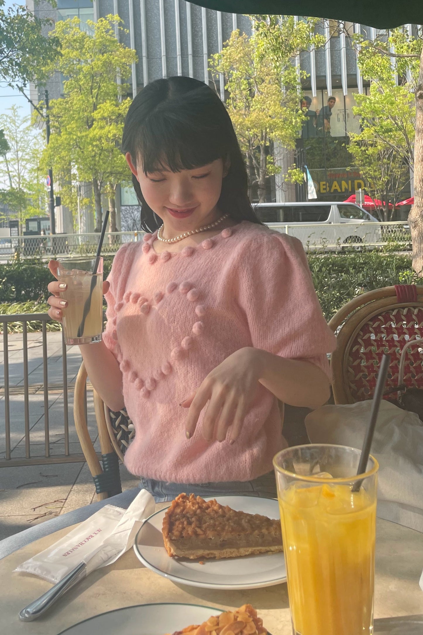 ハートポンポンニット DPA43016