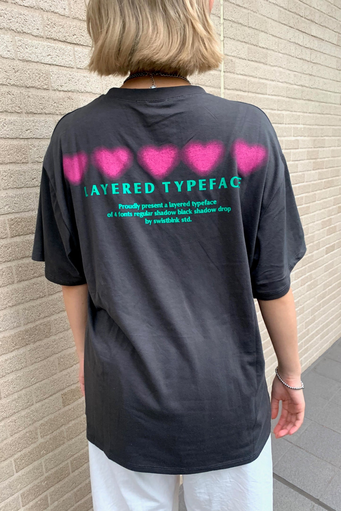 スモークラブプリントTシャツ DPA02035