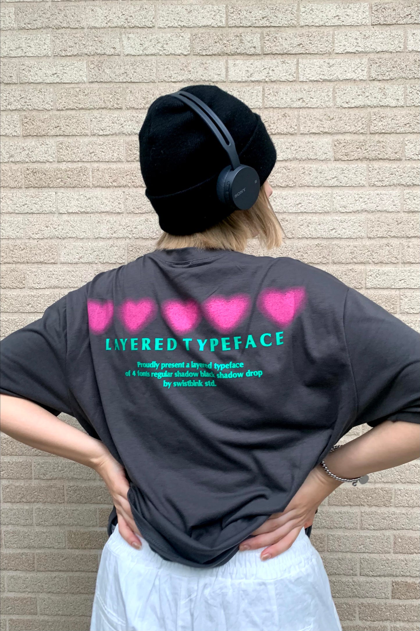 スモークラブプリントTシャツ DPA02035