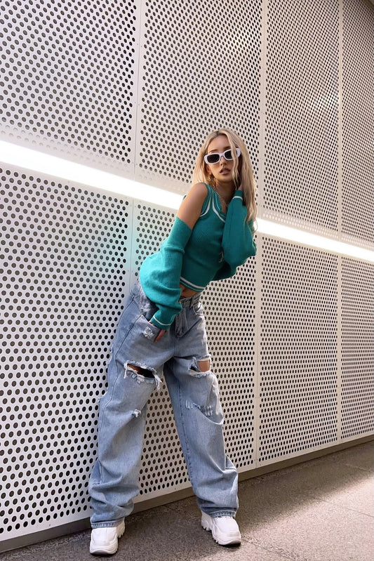 ニットタンクトップ付きカーディガンセット DPB10032