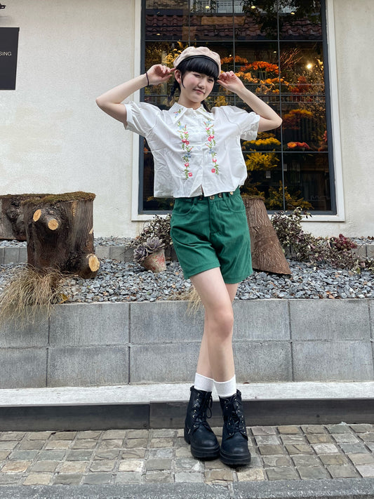 コーデュロイハーフパンツ DPA43164