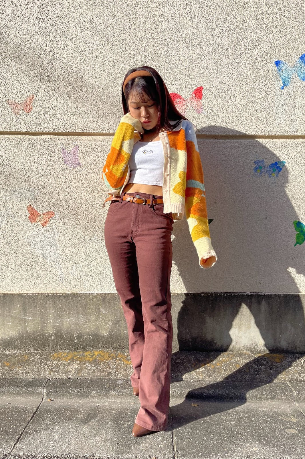 ルーズフレアジーンズ DPA13028