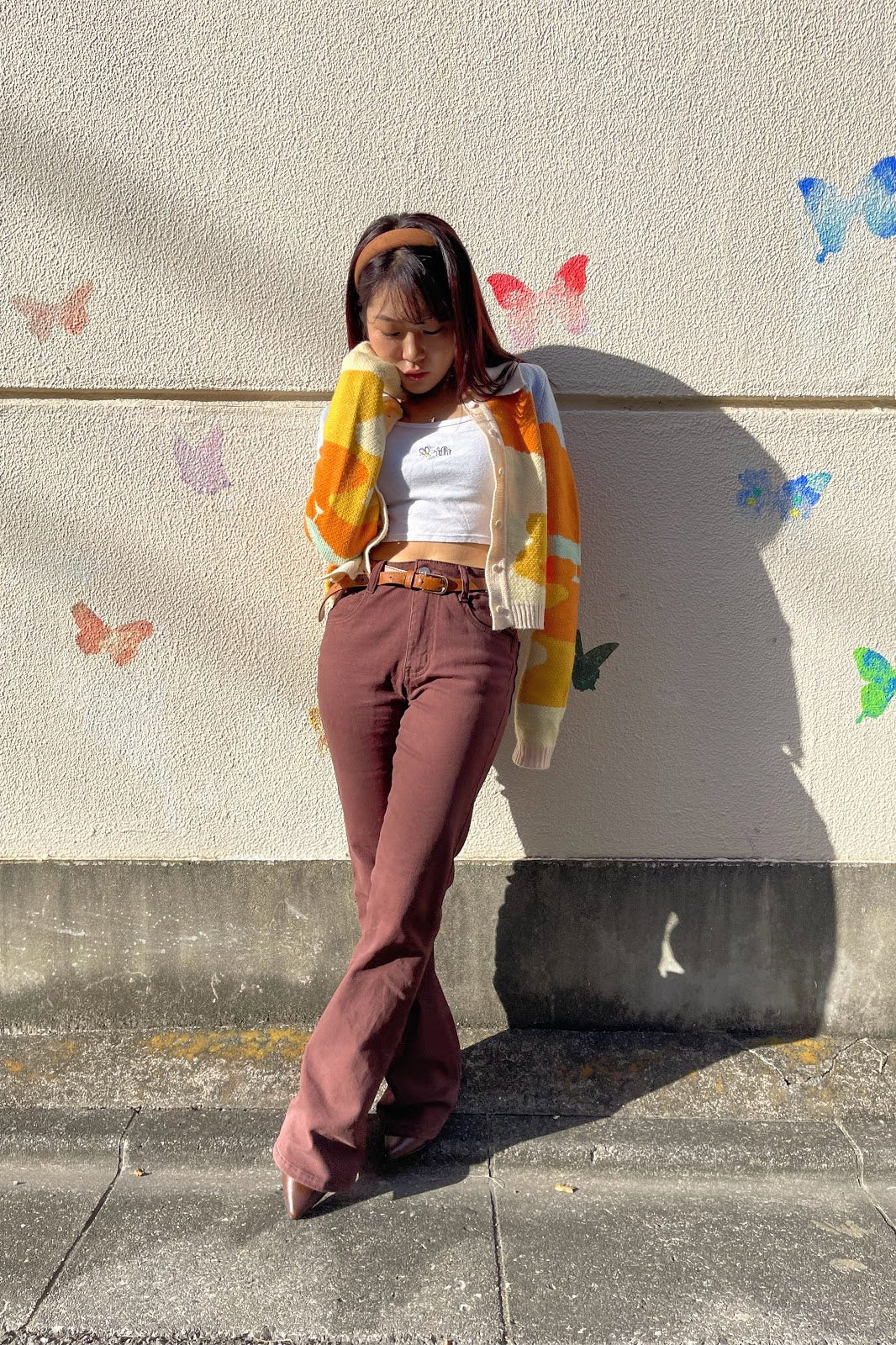 ルーズフレアジーンズ DPA13028