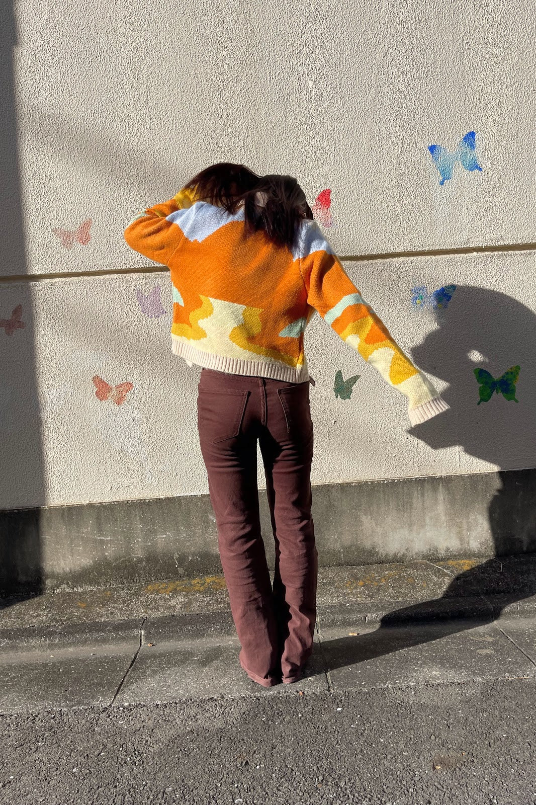 ルーズフレアジーンズ DPA13028