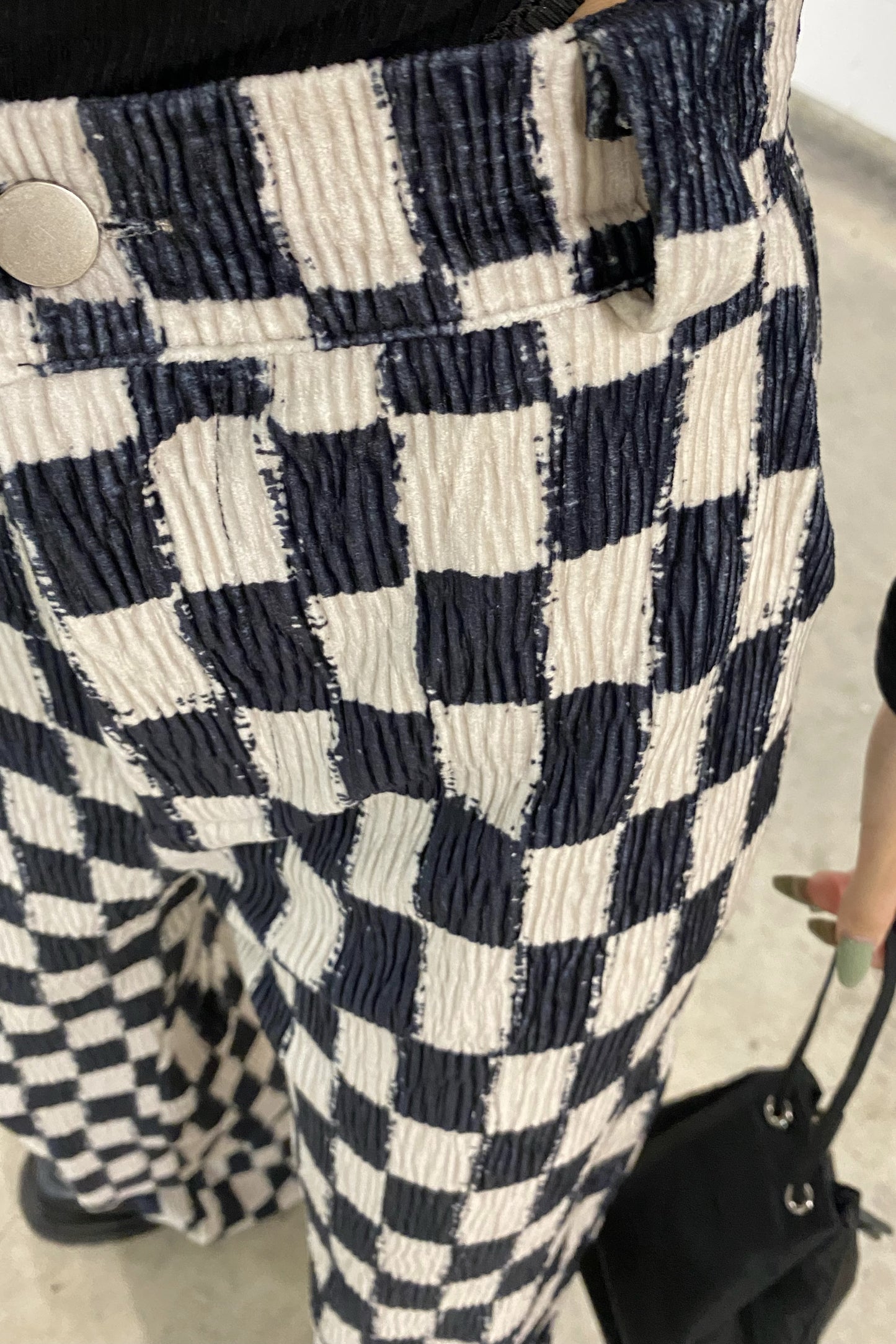 ハイウエストチェッカーパンツ DPB26024