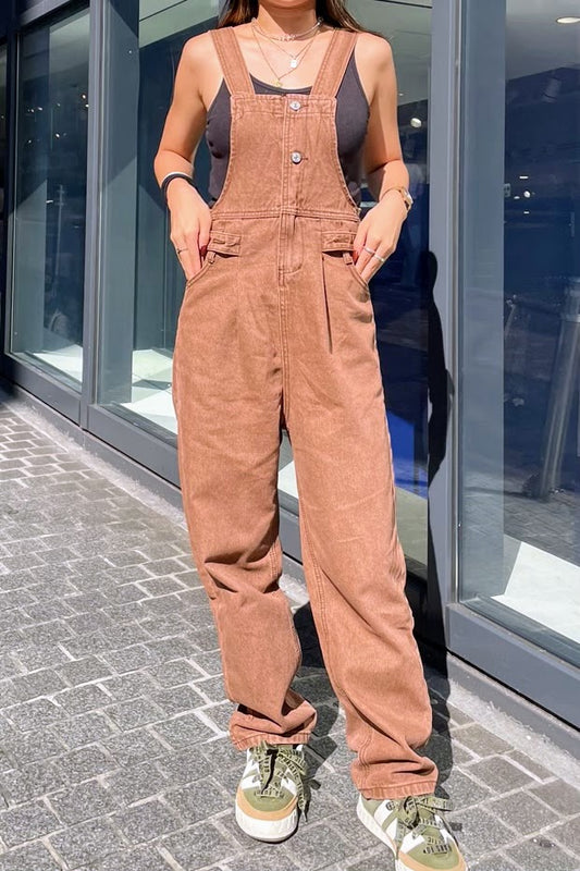 ブラウンオーバーオール DPB19029