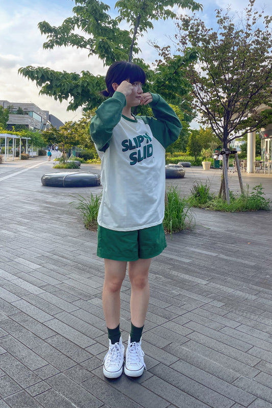 プリントラグランTシャツ DPA43094