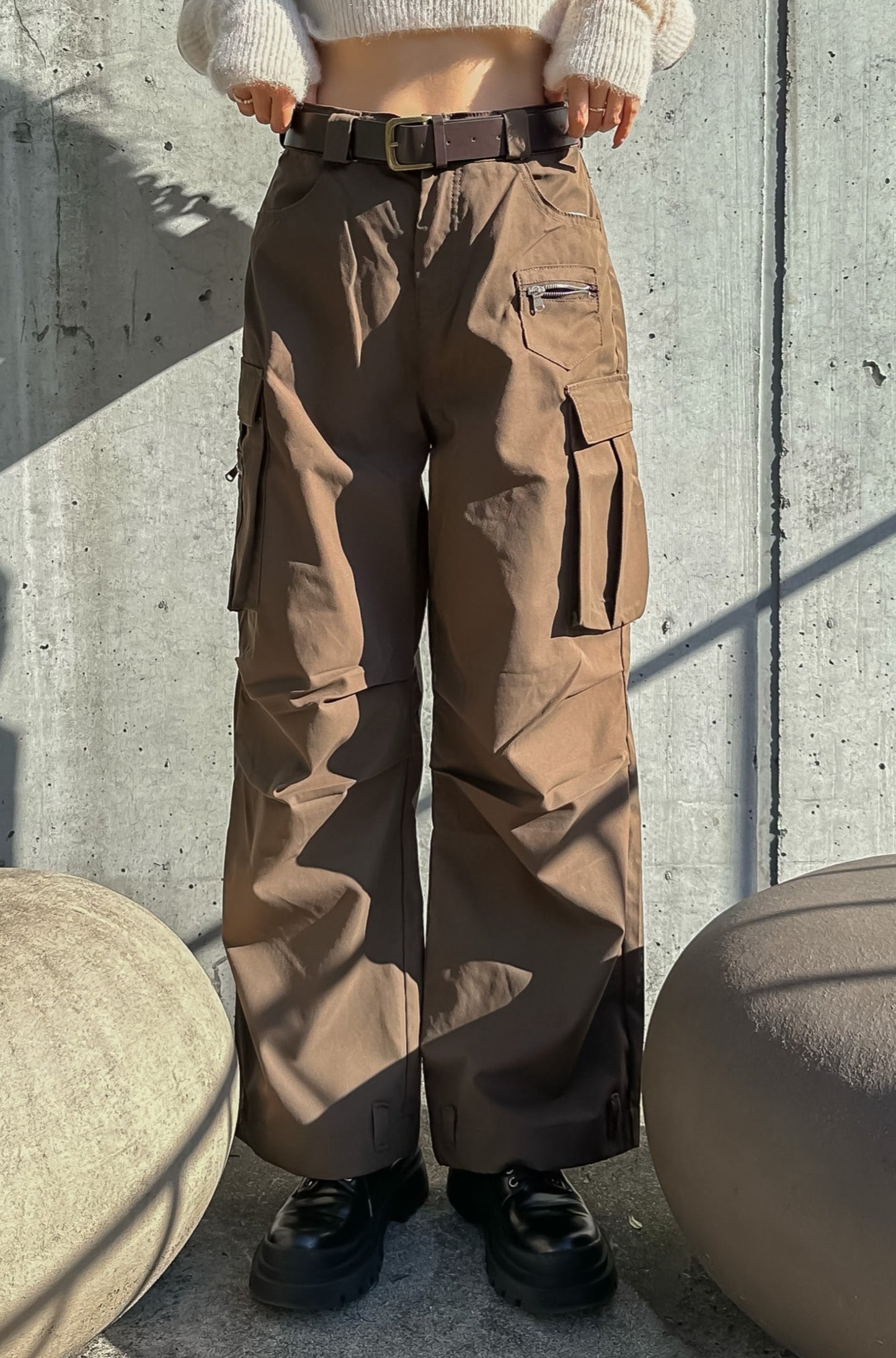 ベルト付きワークパンツ DPB44001