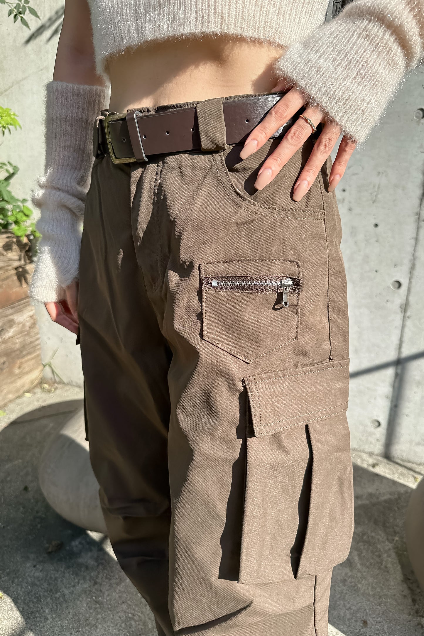 ベルト付きワークパンツ DPB44001