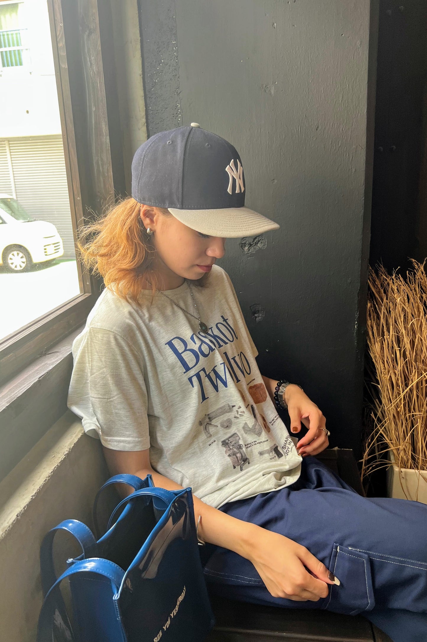 BaskotプリントTシャツ DPA39107