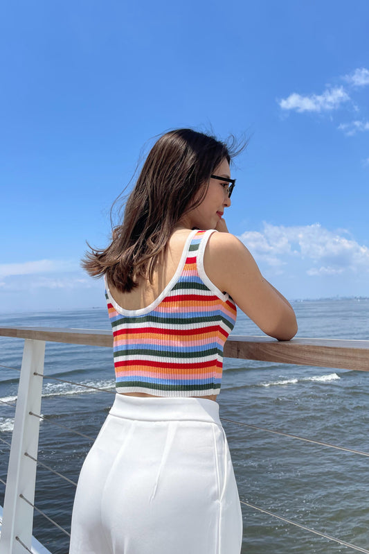 カラフルボーダータンクトップ DPA30051