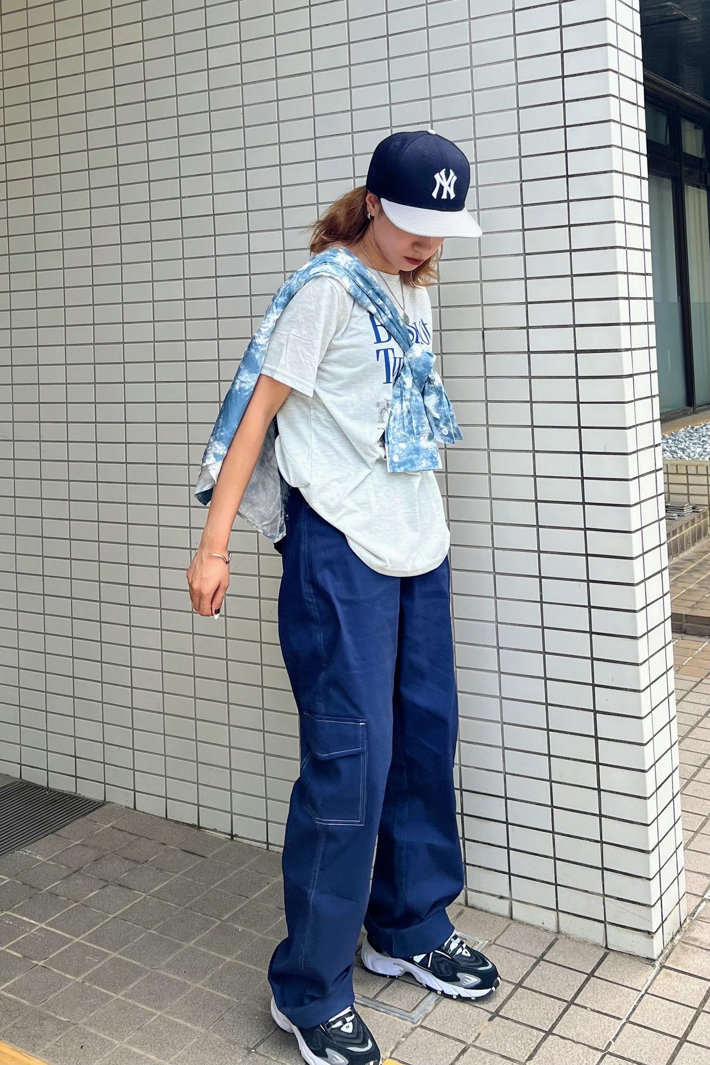BaskotプリントTシャツ DPA39107