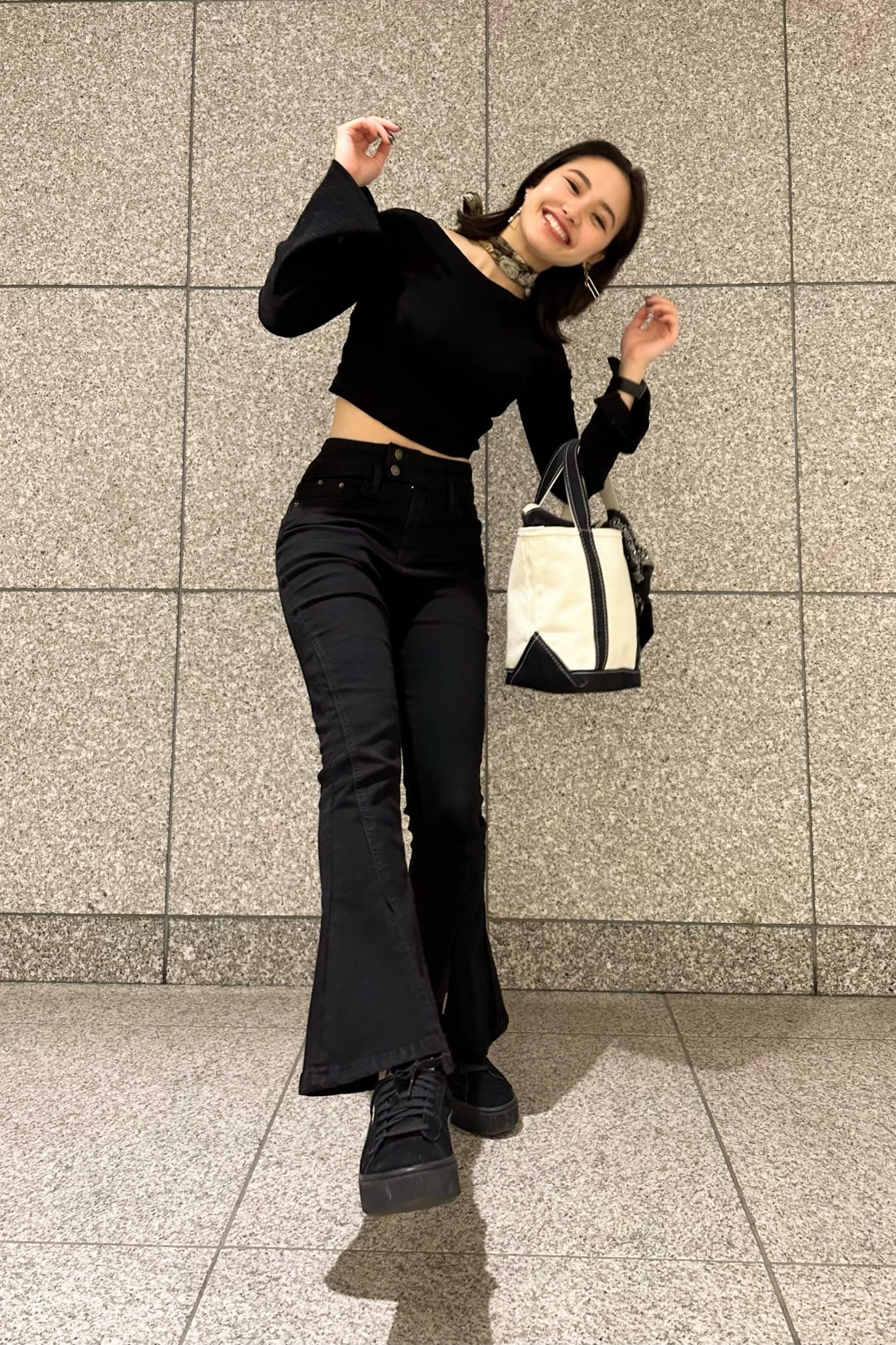 スリットフレアパンツ DPB47039